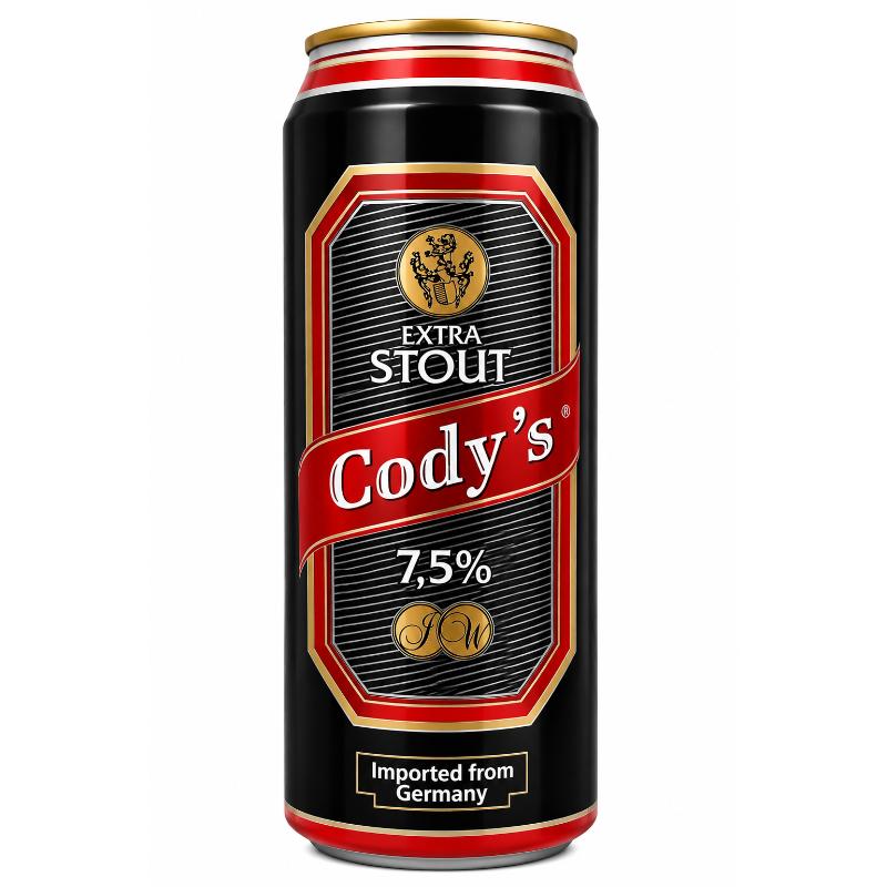 Canette 50 cl  7,5 % CODY'S