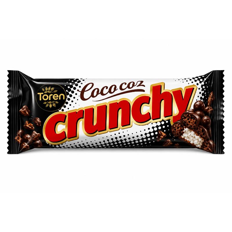 Cocoa bar beige 32 gr CRUNCHY