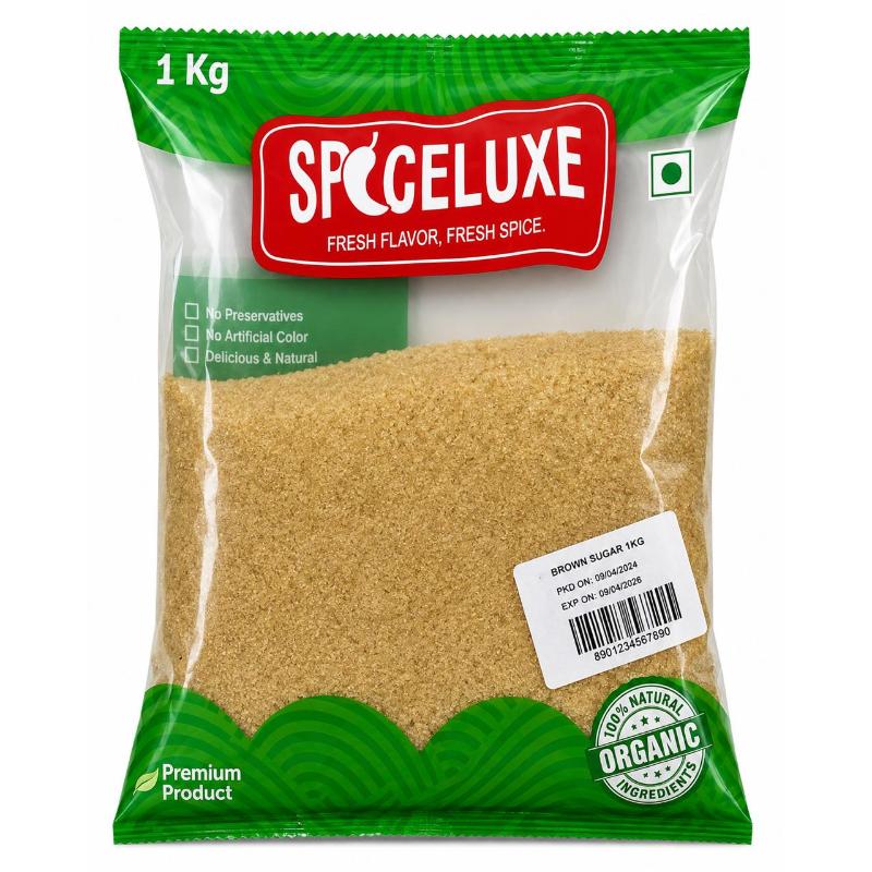 sucre roux 1 kg SPICELUXE