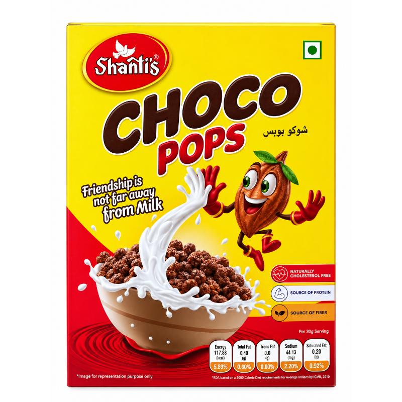Choco pop's 250 gr SHANTIS