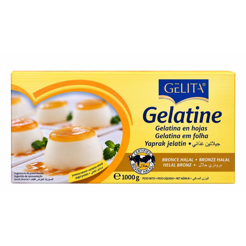 Gelatine en feuille 1000 gr SUPERCHEF