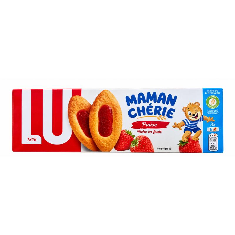 Biscuit fraise 120 gr LULU