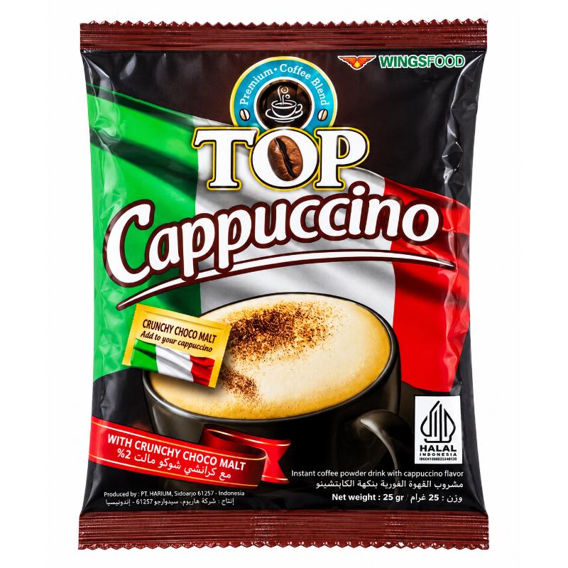 Café instantané cappuccino 25g TOP